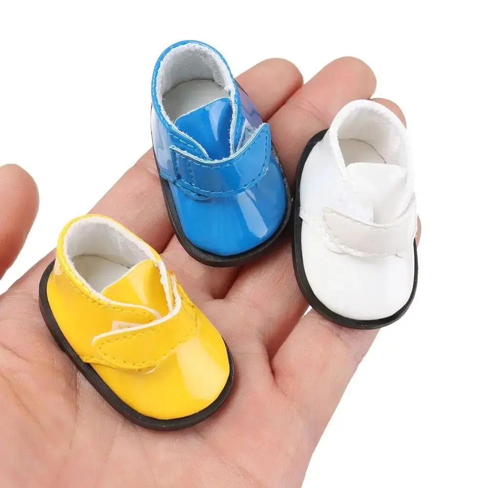 5.5CM 20CM Cotton Doll Shoes Shoes Doll PU Leather Doll PU Leather Shoes Lightweight DIY Doll Clothes Shoe Body Dolls