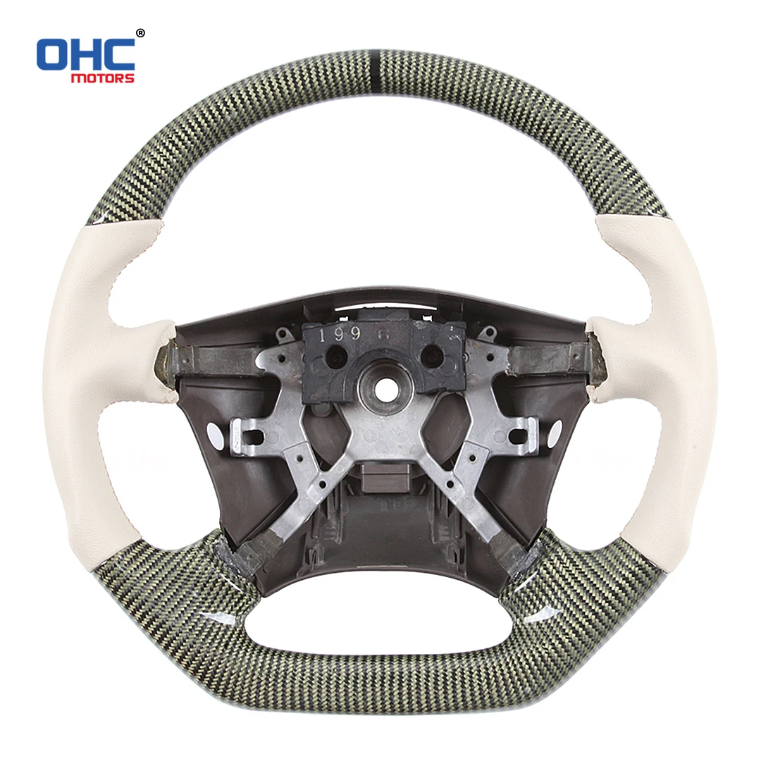 

For Nissan Y61 Safari 100% Real Carbon Fiber Steering Wheel Customized Steering Wheel