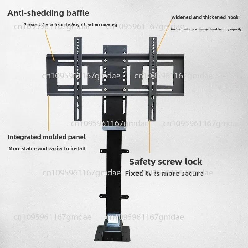 

LCD TV lifting rod electric remote control adjustable super strong load-bearing 32-42 inch electric telescopic stroke 65CM