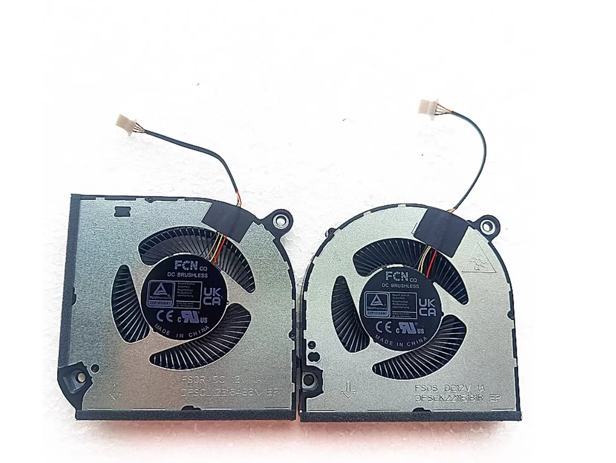 Nuevo ventilador de refrigeración de CPU para Acer AN715-51 AN515-54 N18C3 AN715 AN517-51 A715-74G N19C5