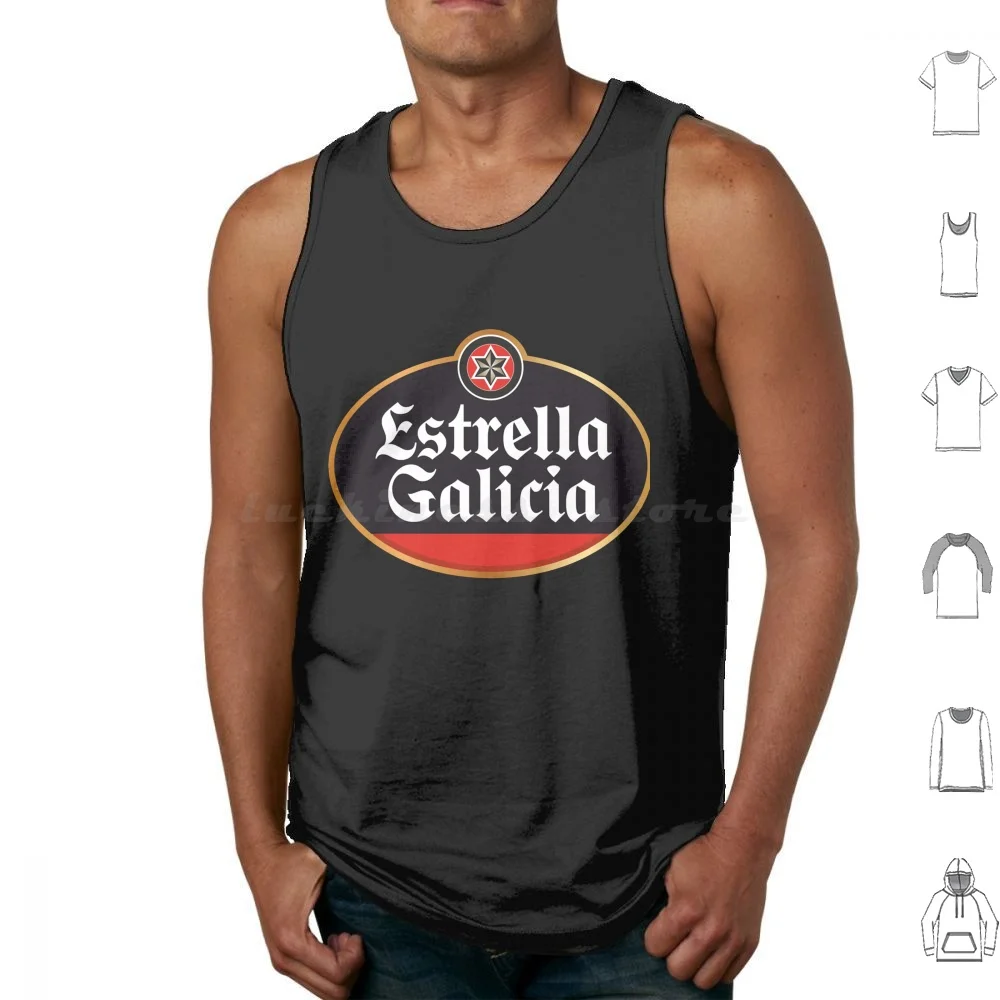 Estrella Galicia For Fans Tank Tops Vest Sleeveless Estrella Galicia Mother Father Dad Mom Holiday Friend Wife Husband Love