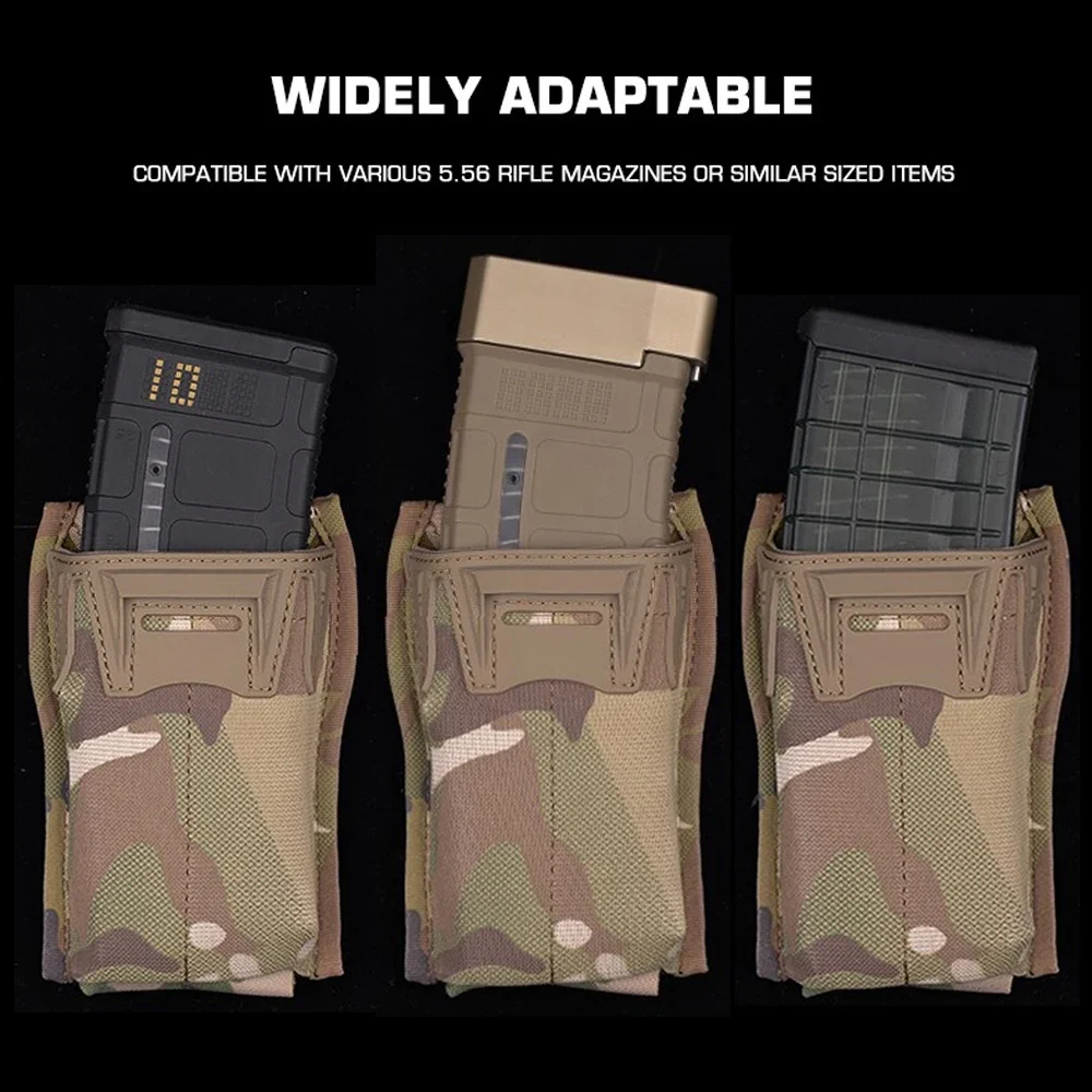 

5,56 мягкая сумка K Type Molle одиночный держатель MagHolder быстросъемная переноска для AR/M4 охотничья страйкбольная стрельба