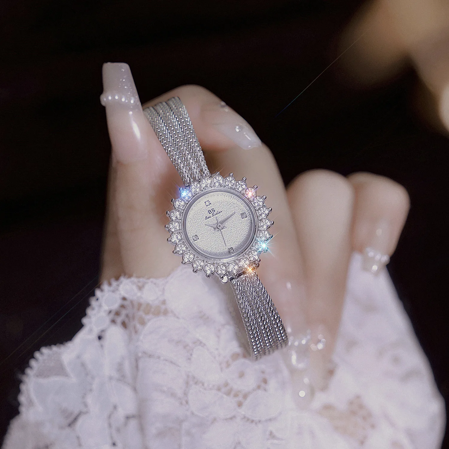 New Retro Luxury Jewelry Wheat Ear Watch, Elegant Dolce Violet Women'S Watch, Exquisite Ladies' Wristwatch, Women'S Gift
