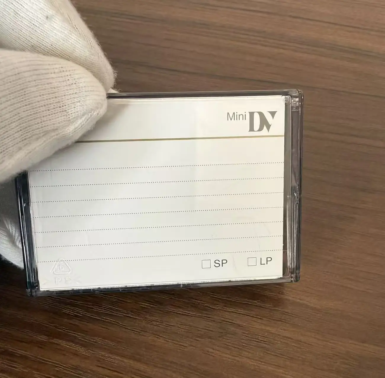 Jedna pusta, oryginalna kaseta magnetofonowa SP60 / LP90 minut AY-DVM60EF DVM60 Mini DV do cyfrowego nagrywania wideo. — zdjęcie produktu 5