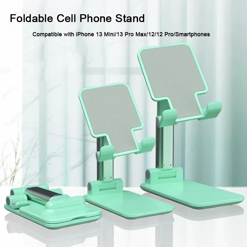 Mobile Phone Stand Desktop Lazy Bedside Universal Support Stand for Cell Phone Foldable and Hoisting Multi-Function Telescopic