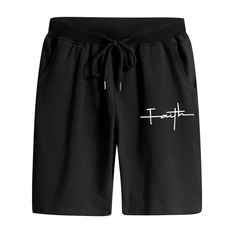 

Summer Hot Sale Mens Casual Sports Shorts High Grade Home Outdoor Comfortable Knee Length Pants Male Daily Fitness Jogger Shorts