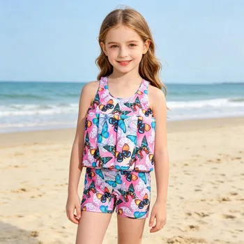 Buoyancy Swimsuit Kids One Piece Boys Girls Swimwear Suit Baby 1 2 3 4 5 Yrs Blue Space Dinosaur Children Swimming Training Vest 5