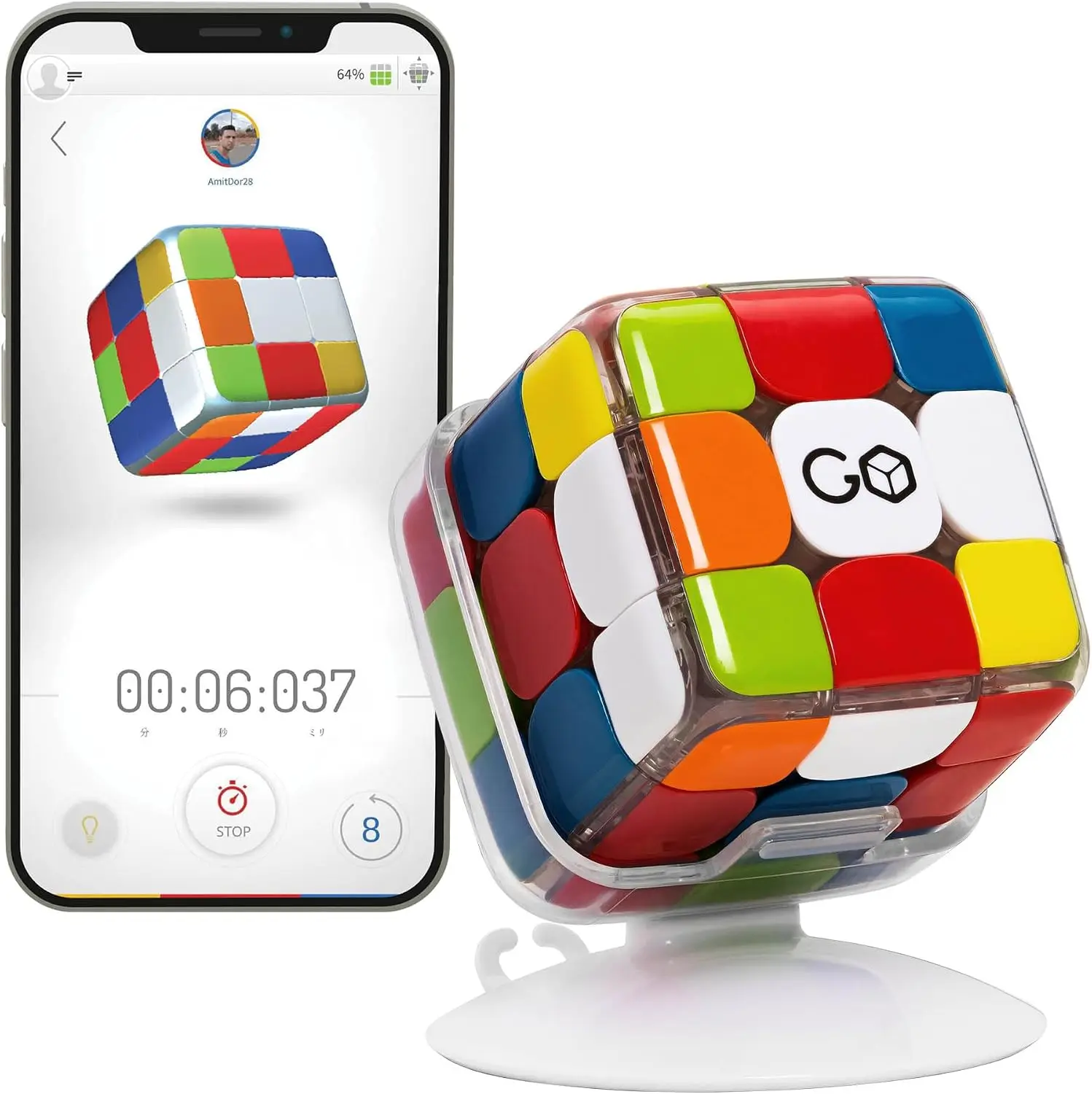 Edge Smart Cube. App-Enabled Bluetooth Electronic Speed Cube 3x3