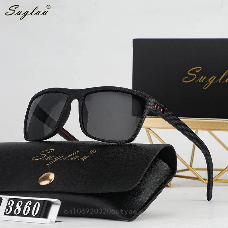 

Suglau Outdoor Fitness Sunglasses UV-protection Men's Sports Polarized Shades Casual Classical Cycling Driving Unisex Eyewear