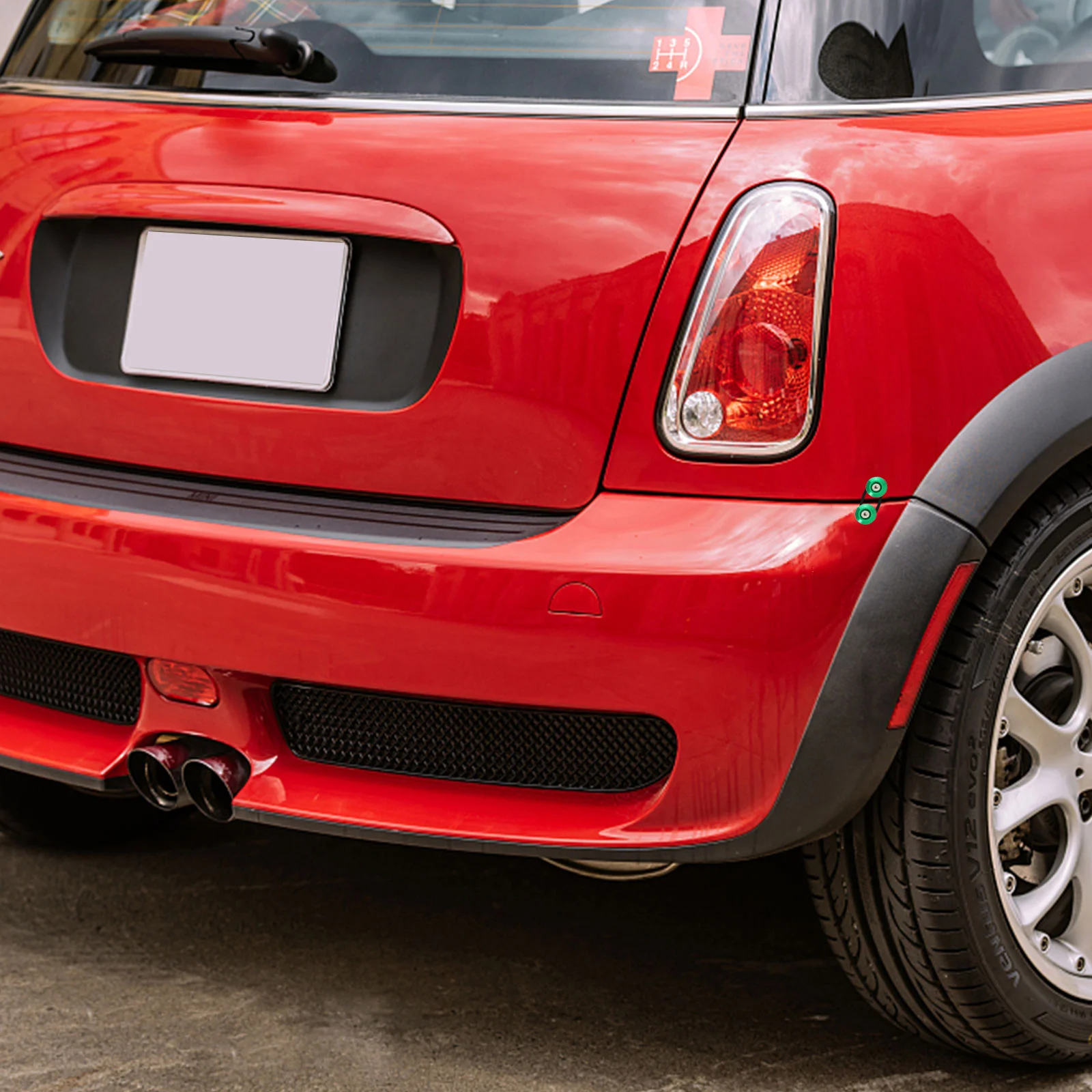 

Bumper Fasteners Kit Universal Double Layer Quick Release For Front Rear Bumper Repair Vehicle Body Clips Fastener Repair