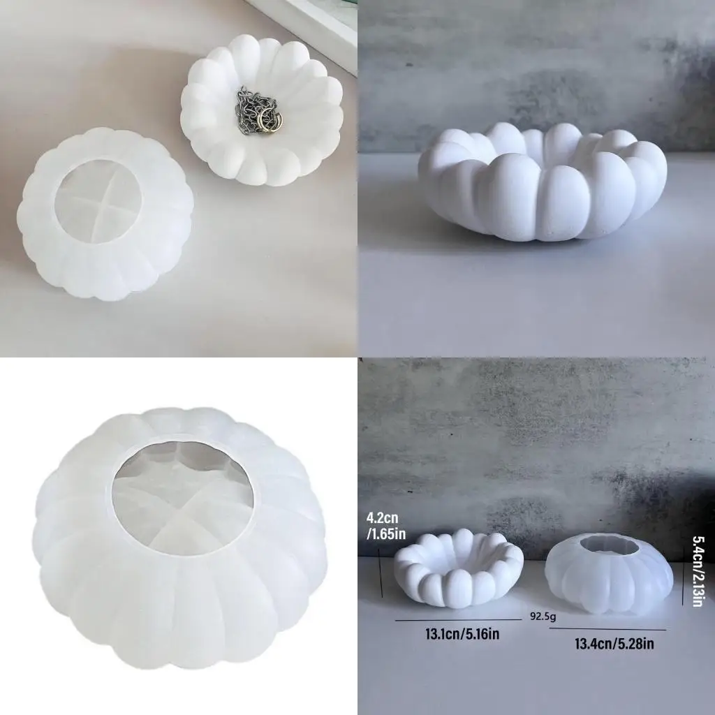 

X4YA Silicone Tray Mold Cloud Shaped Mould Epoxy Resin Mold for Home Decoration
