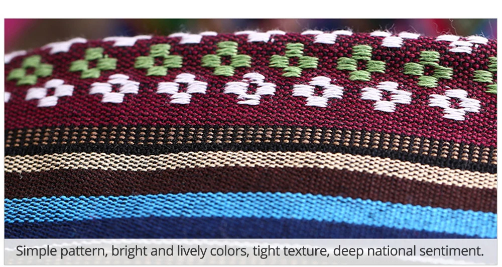 Teramila Baumwoll-Leinen-Stoff im Ethno-Stil für Hotel- und Bar-Tischdecken, Kissen, Sofabezüge, Textil-Patchwork, Vorhänge und Dekorationsmaterialien – Detail 8