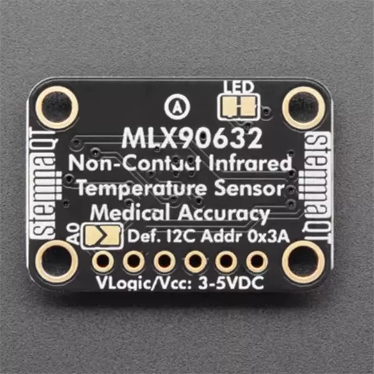 

Термодатчик дистанционного мониторинга 6403 MLX90632 - медицинский класс, STEMMA QT / Qwiic