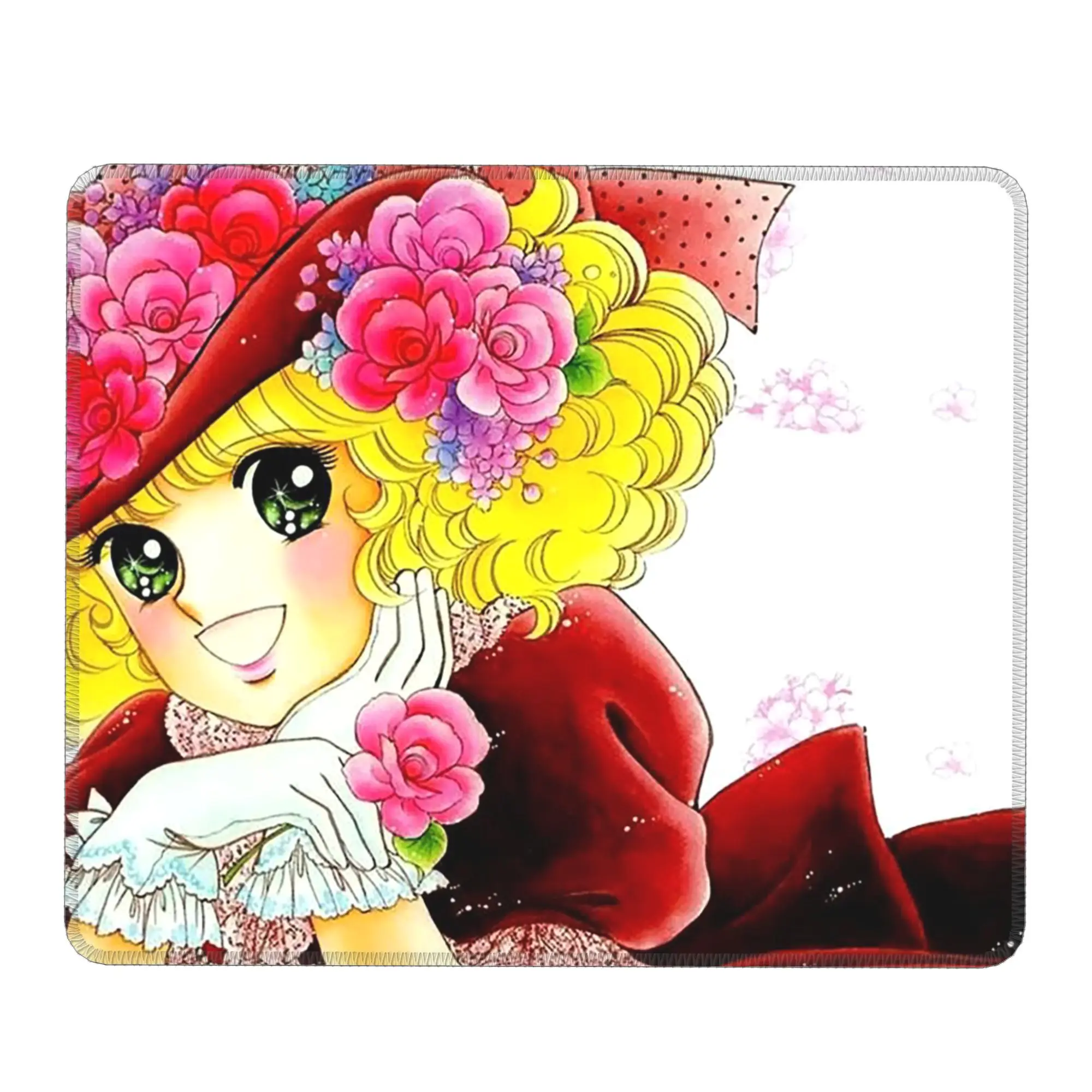 Animation Candy Candy Cartoon Mouse Pad Computer Keyboard Mouse Mat Gaming PC Laptop Desk Mat Office Table Mats