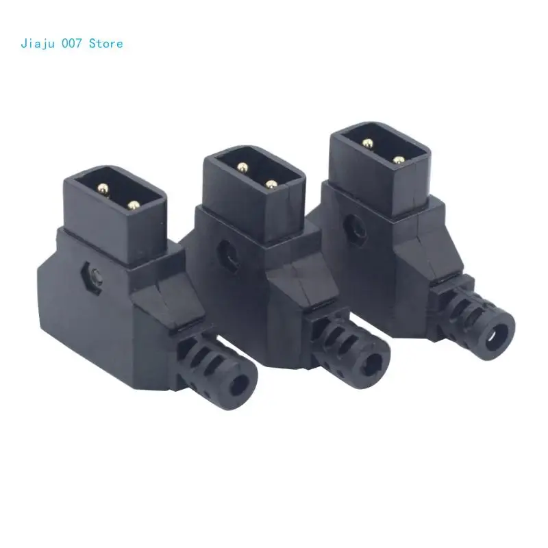 D-Tap Plug Dtap 2 Pin Male Connector for Anton V-mount Battery Photography DSLR Camera Power Supply