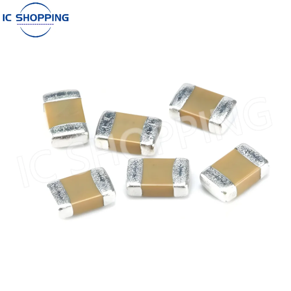 

20PCS~200PCS1206 Chip ceramic capacitor 100NF 50V 100V 250V 500V 104K 0.1UF 10% X7R material