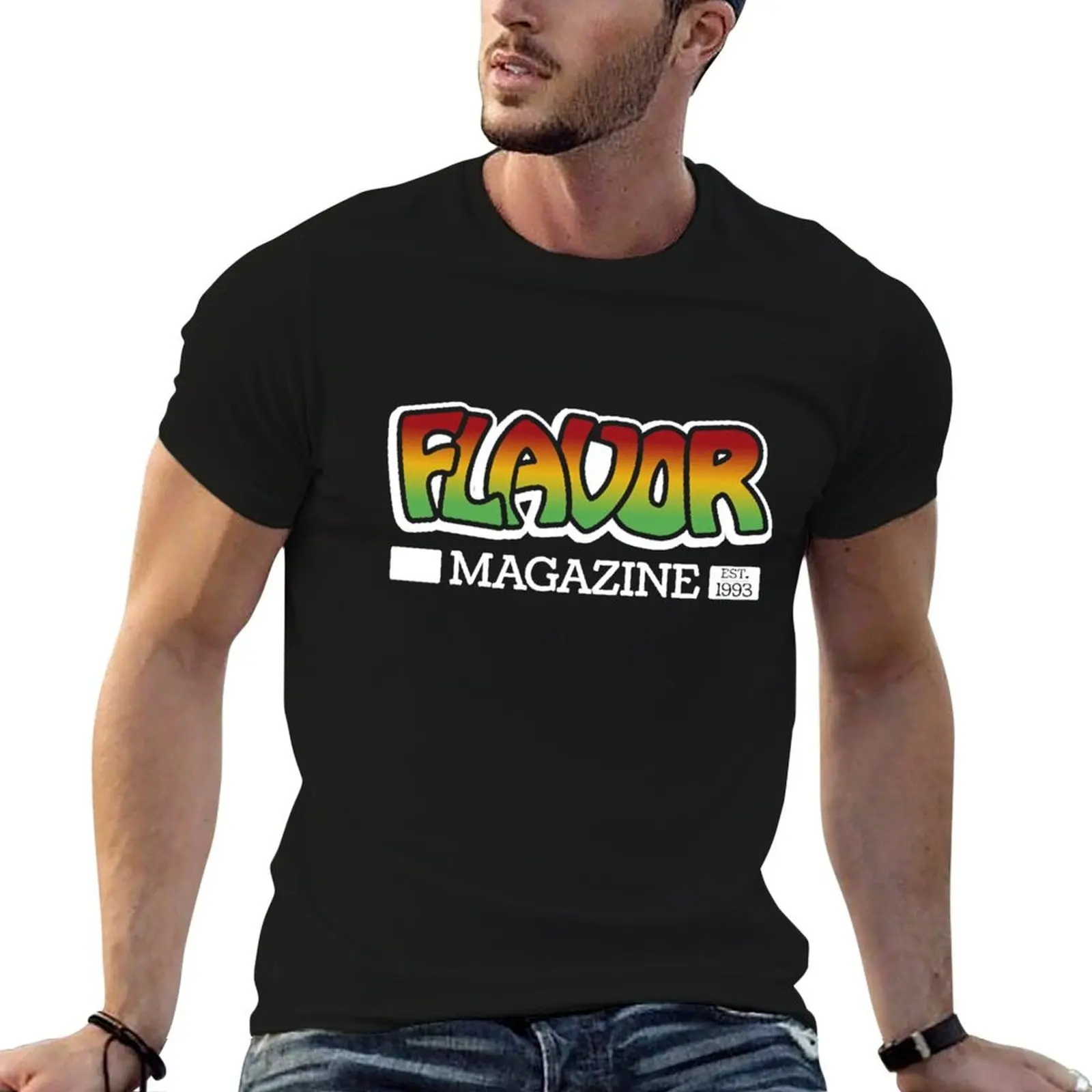 Flavor Magazine T-Shirt tees Man t-shirt men graphic t shirts