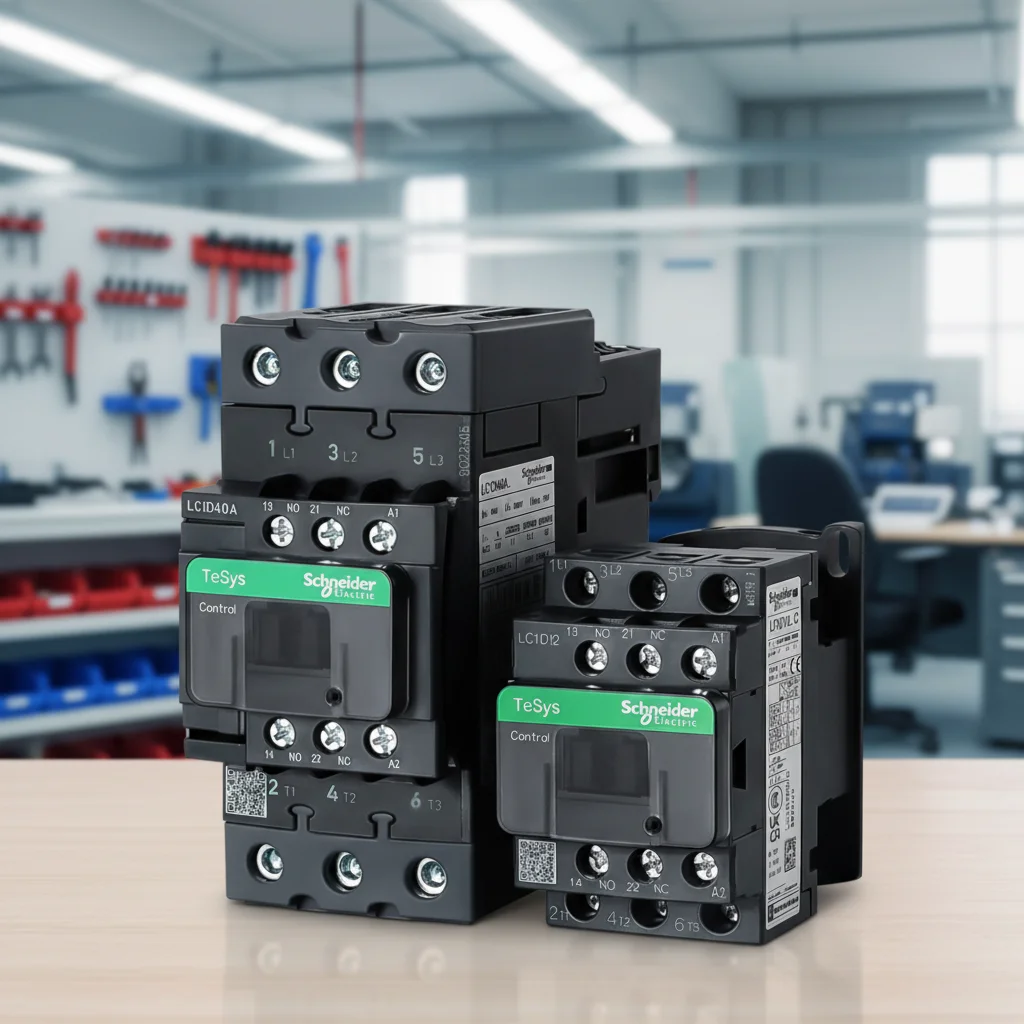 

Контактор Schneider TeSys D 32А AC220В, новые модели LC1D32E7C, LC1D32F7C, LC1D32CC7C, LC1D32B7C, LC1D32Q7C, LC1D32M7C
