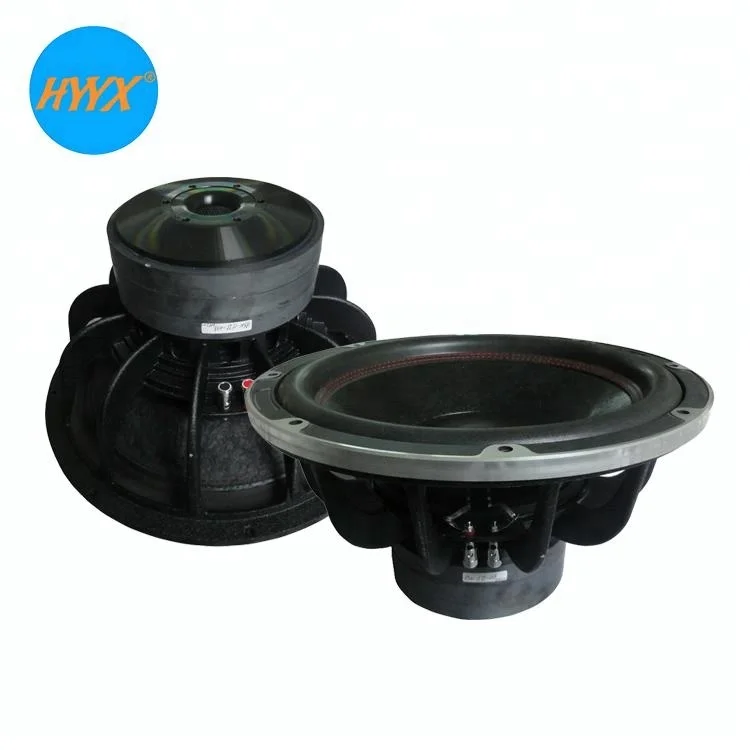 15 Inch Car Subwoofer Dual 4/2 Ohm 1500W RMS DC 12V Audio Single Coil Paper Cone Foam Surround Aluminium Frame Dual 4 2 Ohms