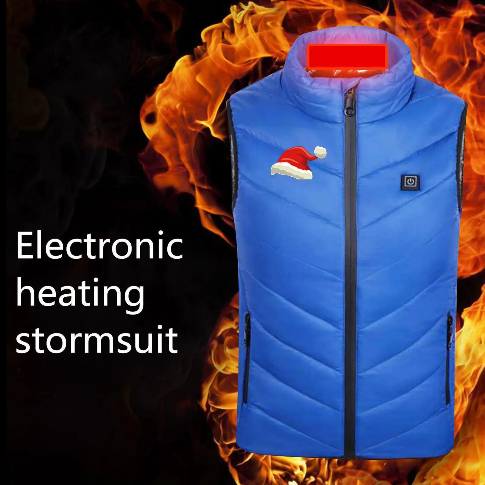 

Children Teenagers Heated Vest Children's Smart Electric Heated Jacket Winter Jacket Warm Running Keep Warm Outwear Outdoor Wear