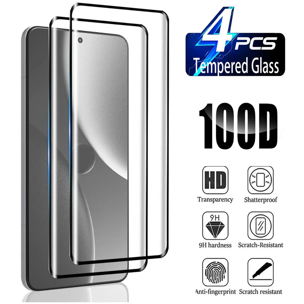 

For Xiaomi 15 Pro/ Xiaomi 15 Ultra 5G 3D Curved Ultrasonic Fingerprint Tempered Glass Film