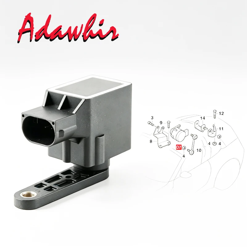 37140141444 Front 37140141445 Rear Height Level Sensor For BMW E39 E46 E60 E61 E65 E66 E67 E83 E85 E86 E89 X5 Z4 X3