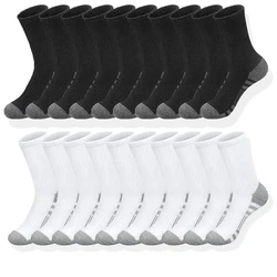 6Pairs of Ultra-Soft, Breathable Men's Classic Crew Socks - Comfy, Casual, Unisex Socks for Outdoor Wearing in All Seasons