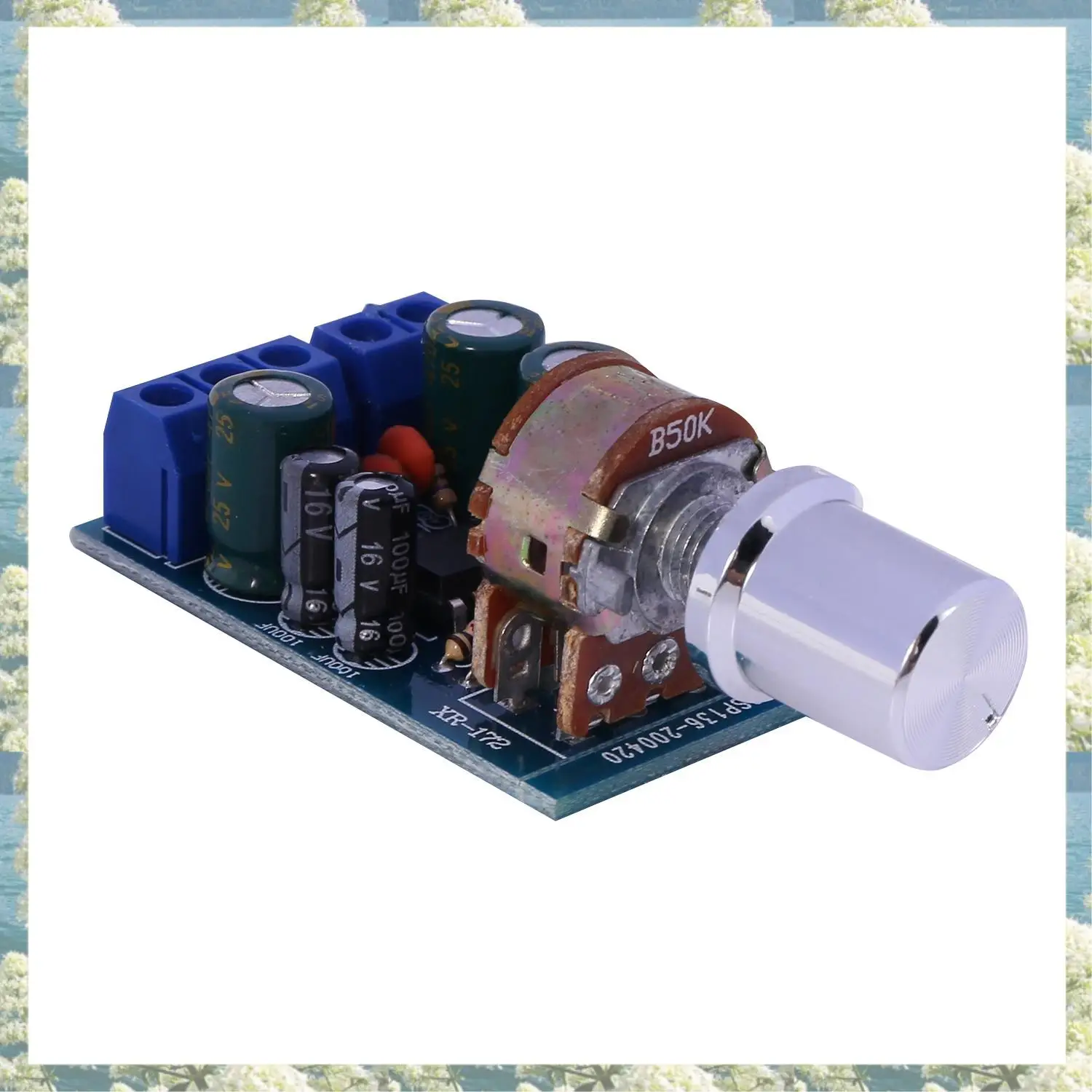 Новый-TDA2822 TDA2822M Мини 2,0-канальный 2X1 Вт стерео аудио усилитель мощности плата DC 5 В 12 В АВТОМОБИЛЬНЫЙ модуль потенциометра управления громкостью