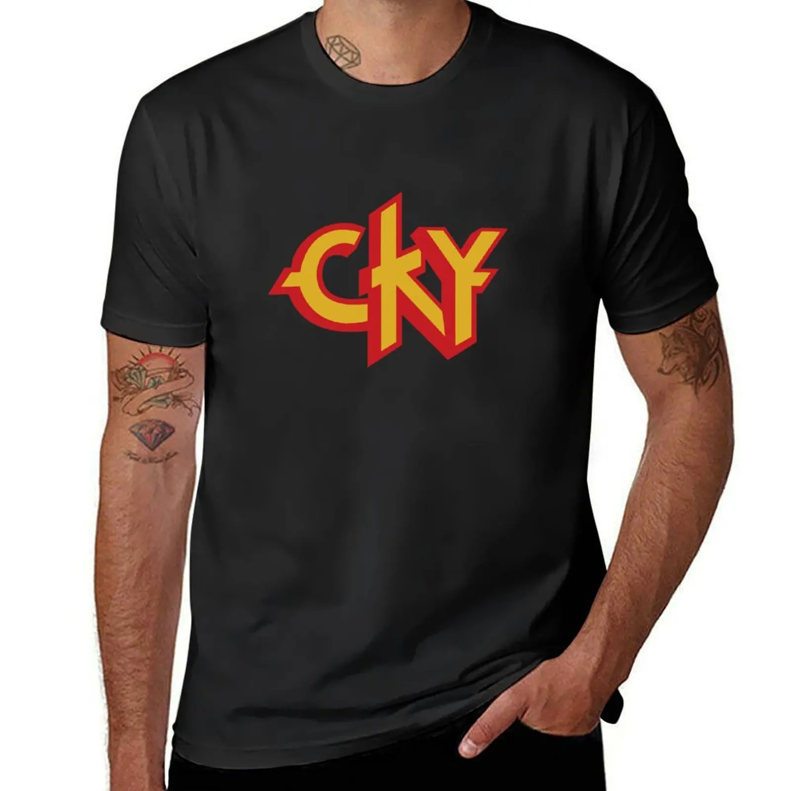 

TOP SELLER - CKY T-Shirt customs animal prinfor boys sweat men graphic t shirts