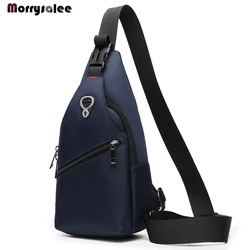 New Male Chest Bag Messenger Shoulder Bag for Teenager Bag Oxford Cloth Fashion Leisure Waterproof Man Handbags & Crossbody Bags