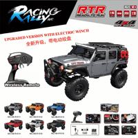 Rc Climbing Car Rtr Vehicle 2.4g Full Proportional Rock Crawler 1/10 Hb Remote Control R1011 Car R1014 4wd Off-Road Truck Toys