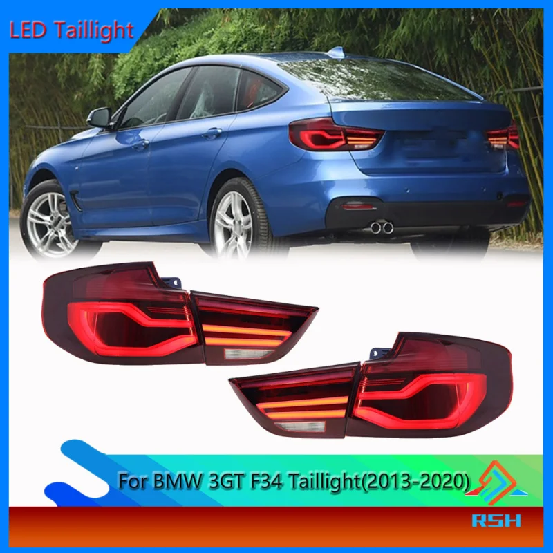 

Taillight For BMW 3 Series GT F34 Tail Light Assembly 2013-2020 Modification LED Driving Brake Light Flow Turn Signal Rear Lamp