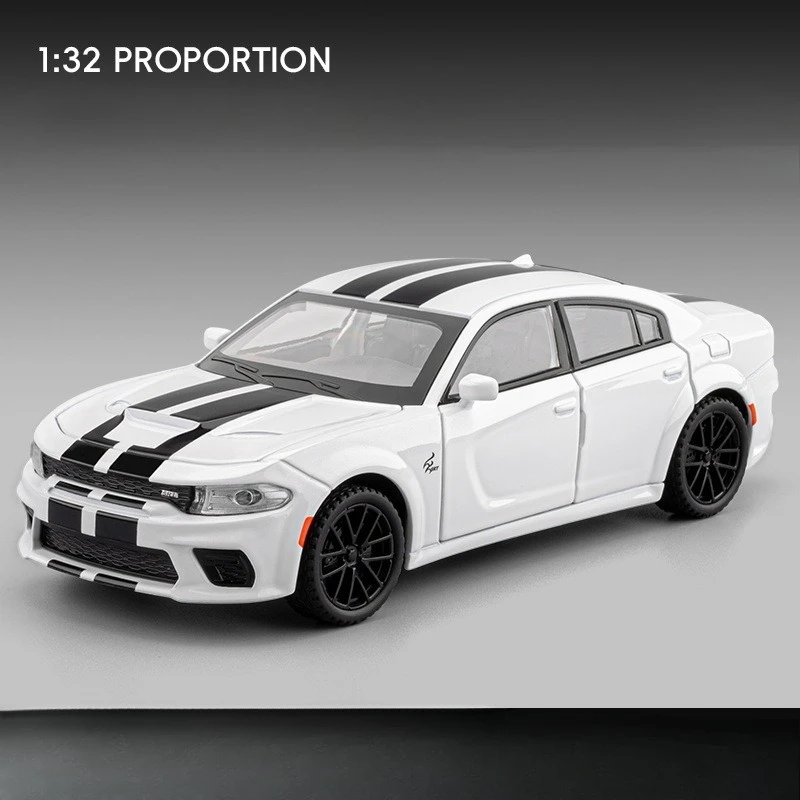 

1: 32 warhorse simulation alloy model, sound and light feedback, multi door toy car ornament