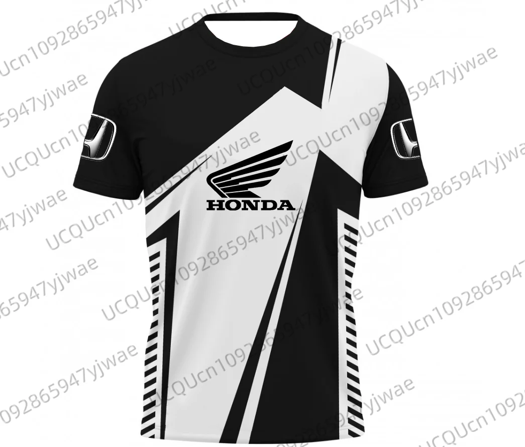 

Honda Quick Dry And Breathable Racing Men Summer Motorcycle Biker Jersey Sportswear Short Sleeve Lightweight Outdoor T-shirt