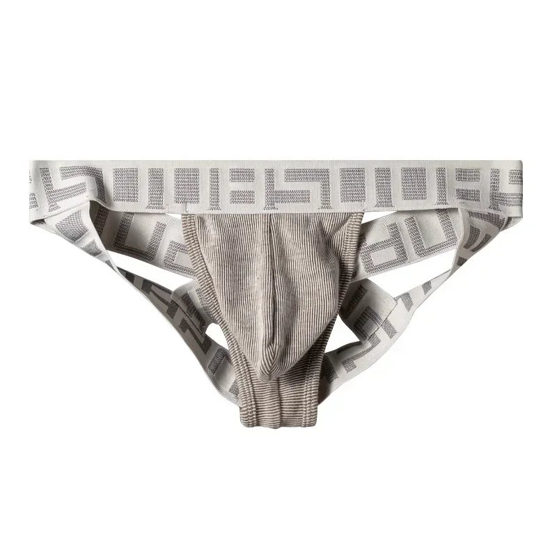 BS new thong sexy low rise four-chong pouch cotton T-pants offensive and defensive thong BS3128