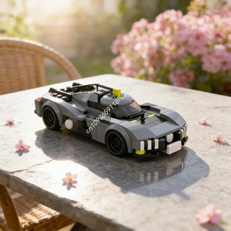 314 Piezas de Bloques de Construcción Inspirados en MOC, Modelo de Peugeot City Champions, Regalos de Navidad, Arquitectura, Ensamblaje, Juguete de Bricolaje, Idea Creativa