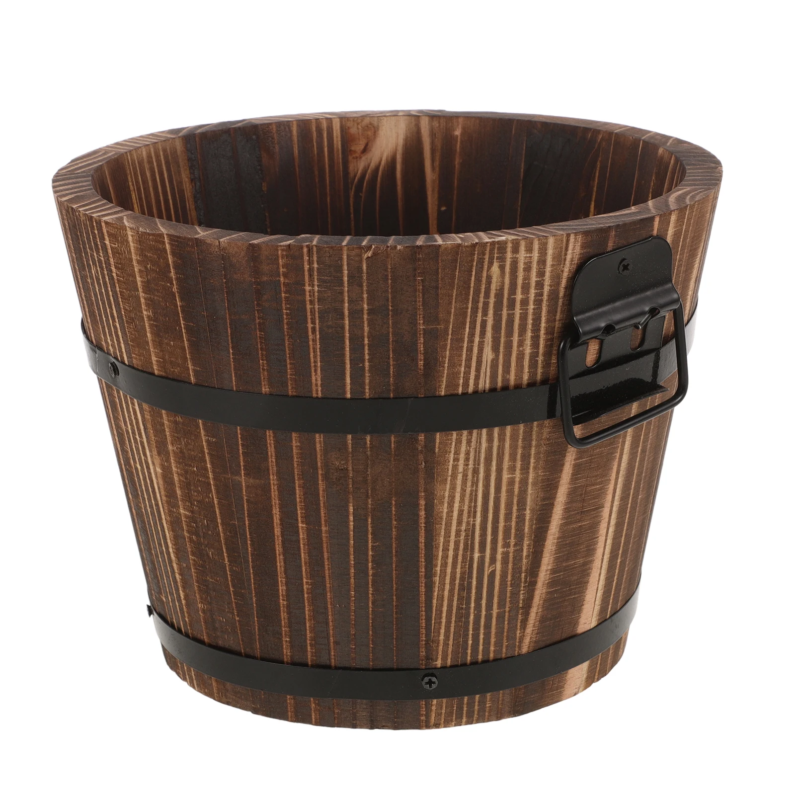 

Steamed Rice Bucket Wooden Sushi Barrel 3L For Home Restaurant Use Food Mixing Container Rice Steamed Bar