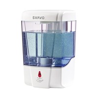 SVAVO 600ml Sensor Soap Dispenser, Touchless Foam Hand Wash for Kitchen Bathroom Office, Battery Operated