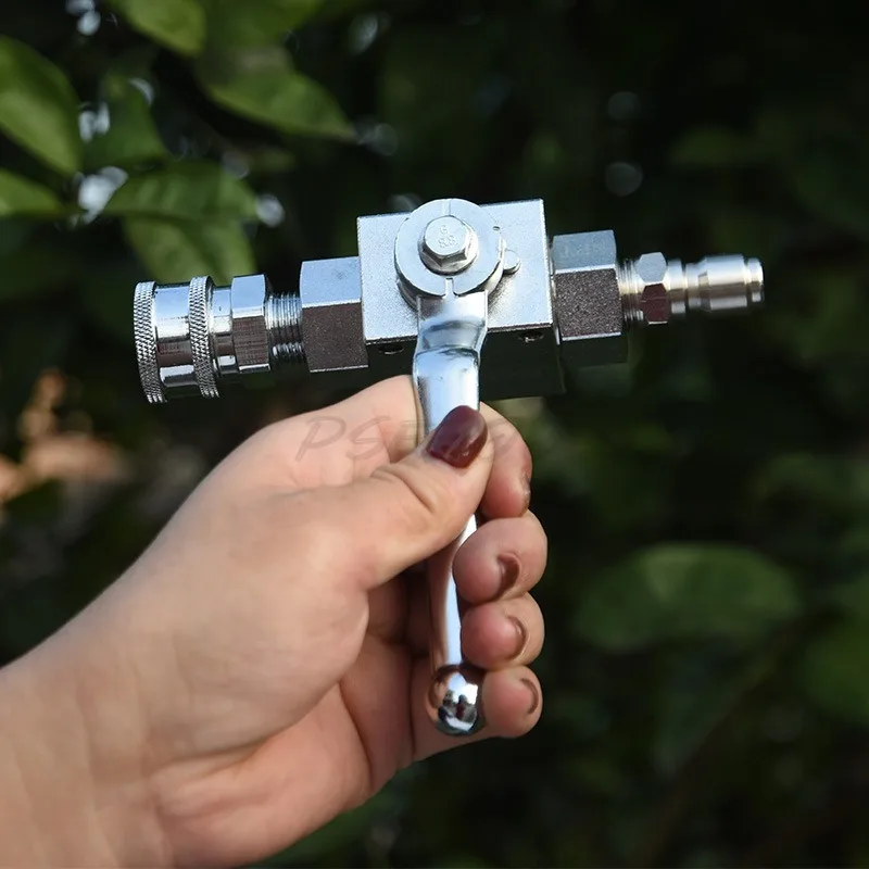 High-pressure Ball Valve Stainless Steel Kit for Cleaning Machine High-pressure Water Gun Accessories