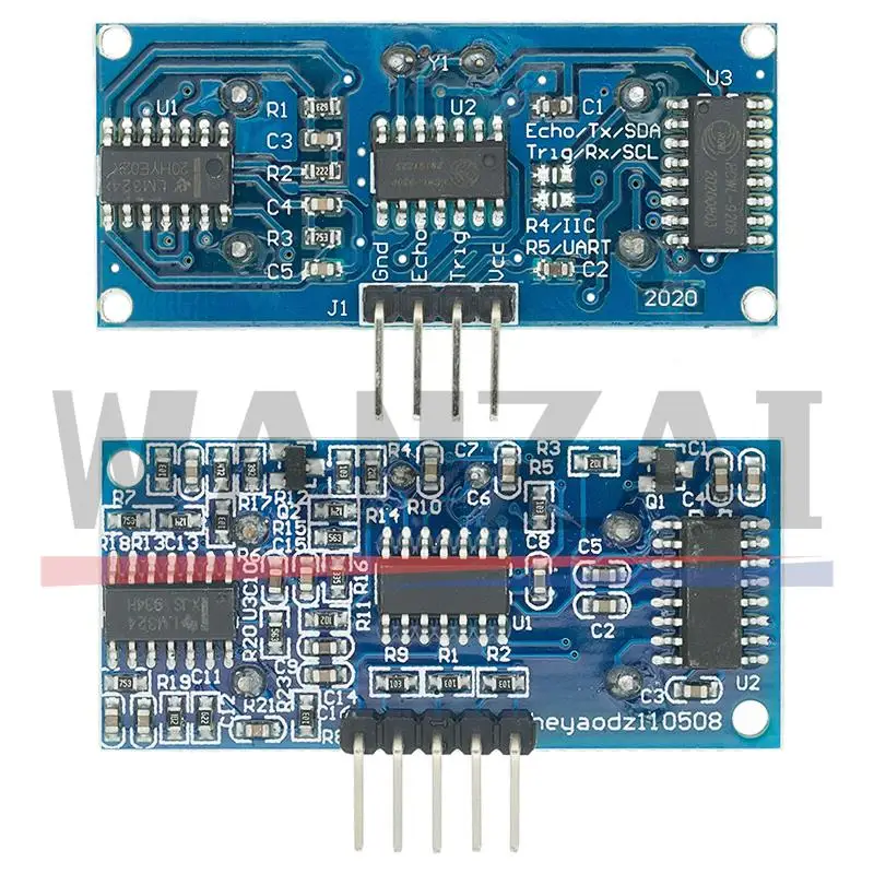 HC-SR04 HCSR04 4Pin to World Ultrasonic Wave Detector Ranging Module HC-SR05 HC SR05 HCSR05 HY-SRF05 SRF05 5Pin Distance Sensor