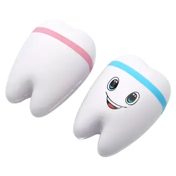 50個裝乳牙盒,牙齒形狀,兒童牙齒收納盒,兒童乳牙整理盒,紀念品保存盒 8 最佳銷售 牙齒玩具 - №7