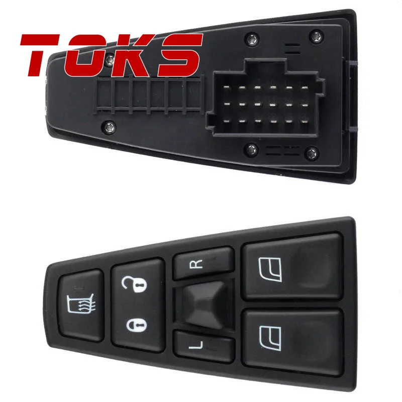 

TOKS 20752918 Electric Power Window Control Switch 20568857 20953592 21354601 for Volvo trucks FH12 FM12 FM9 VN VNL VNM 04-2012