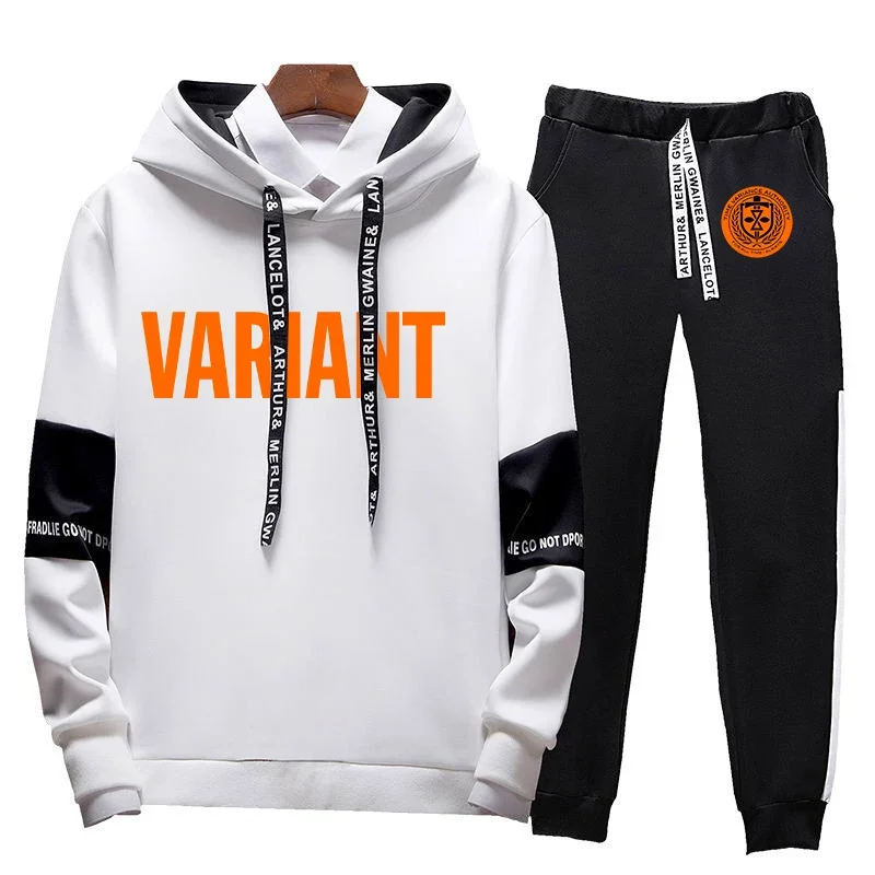 

LOKI VARIANT 2024 Men Spring And Autumn New Hoodies Sweatpant Sets Harajuku Jackets Sports Comfortable Gradient Suits