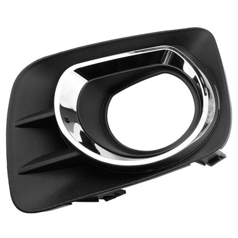 A61E-Left&RightBumper Fog Light Cover TrimFor Pontiac Vibe 2009-2011 Front Bar Lower Mesh Fog Lamp Bezel Hole Cover