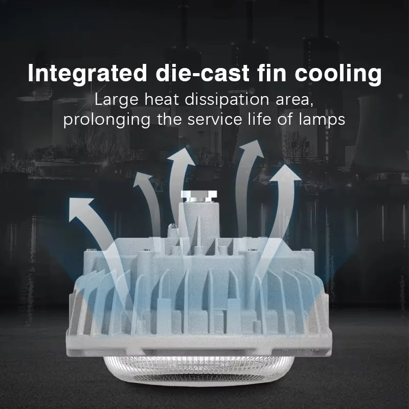 

Factory ATEX Certified Explosion Proof Light, 50W-180W Industrial LED High Bay