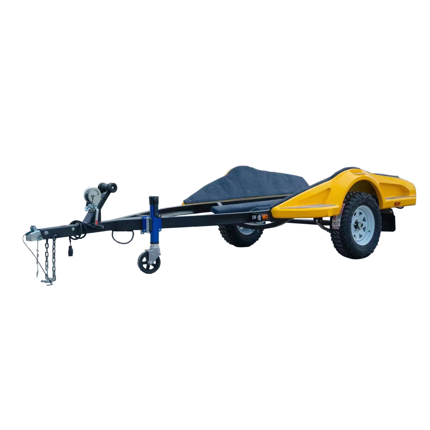 Customized Aluminum Kayak Jet Ski Transporter Boat Trailers For Sale