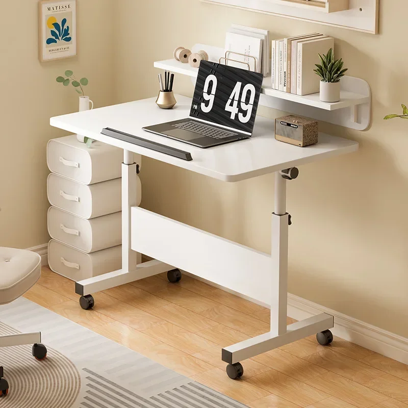 Foldable Computer Desk Easy Painting Table Movable Lift Bedside Desk Compact Workstation Lounge Table Seat Side Desk Desk