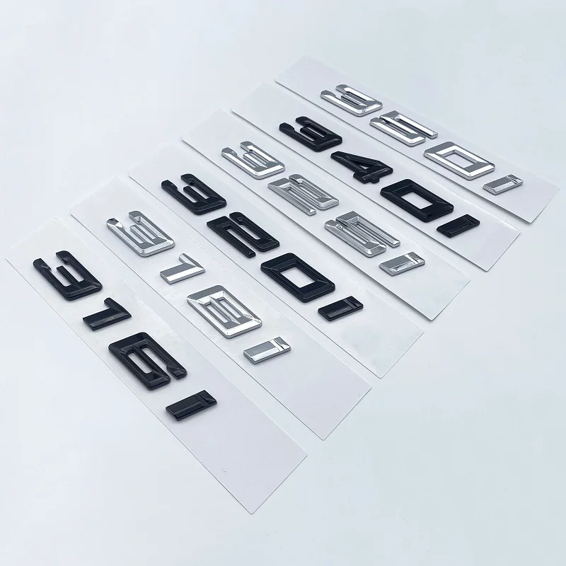 

Новые буквы шрифта, хром, серебро 316i 318i 320i 325i 328i 330i 340i 350i, эмблема багажника автомобиля, логотип, наклейка для 3 серии E90 E46 F30