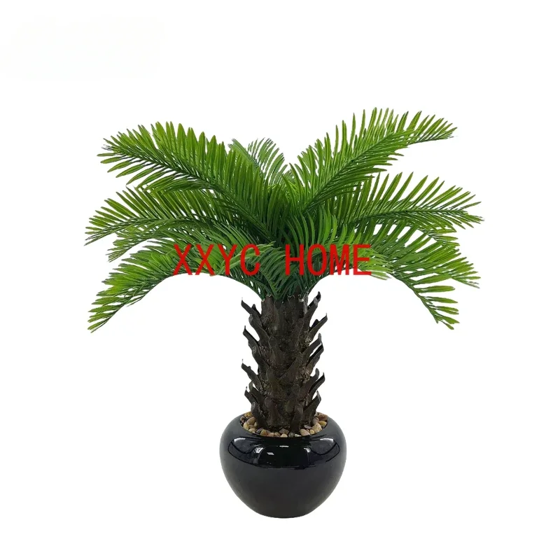 

Artificial Coconut Potted Plants Tropical Palm Tree Bonsai Home Decoration Office Living Outdoor Fake Plants