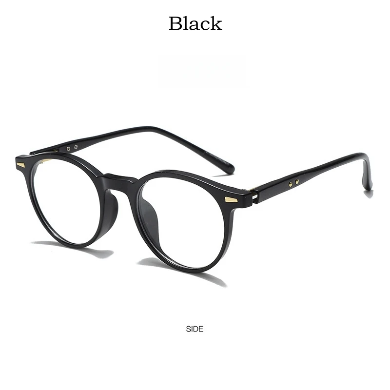 Yimaruili ultraleichte Mode tr90 Brille Männer ohne Make-up Retro runde optische Brillen fassungen für Frauen tl715 – Detail 8